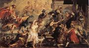 Peter Paul Rubens, Henr IV himmelsfard and regeringsproklamationen